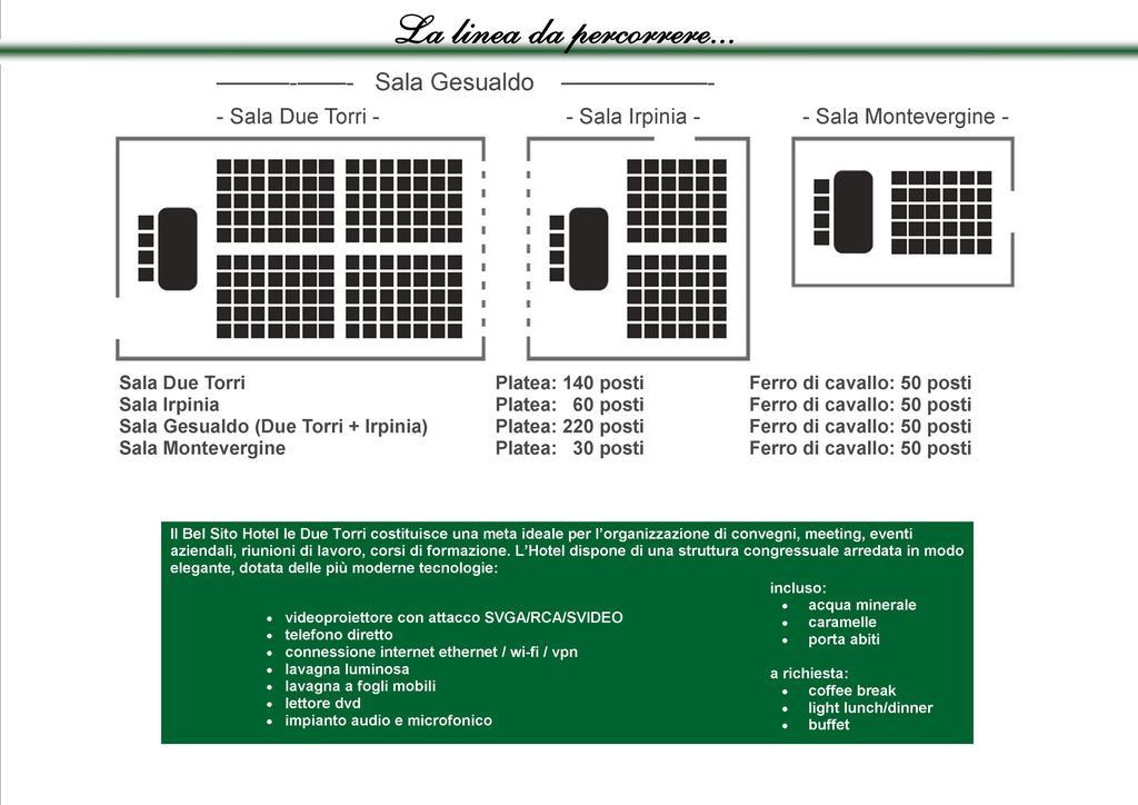 Bel Sito Hotel Due Torri Manocalzati Exteriér fotografie